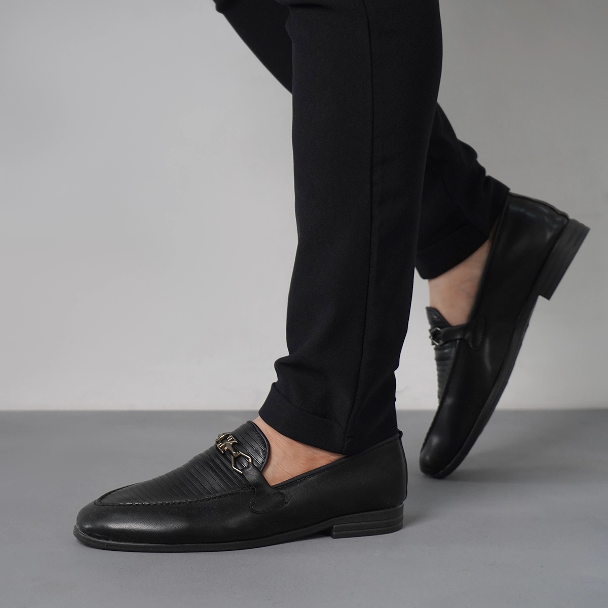 کفش کالج راه راه مردانه مدل ck