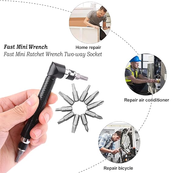 پیچ گوشتی ۱۰ سری با طرح L