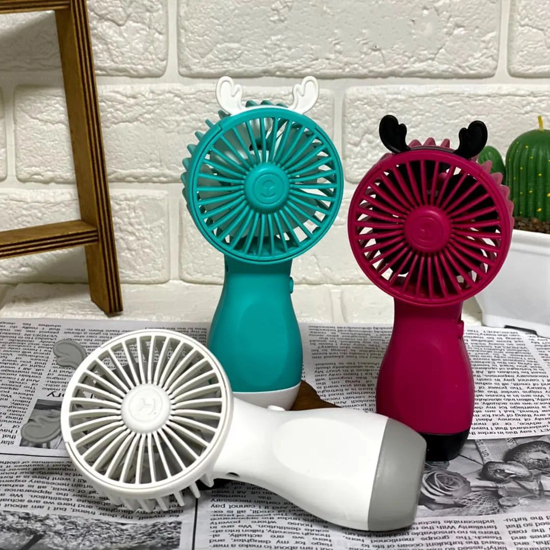 پنکه دستی فانتزی طرح شاخدار