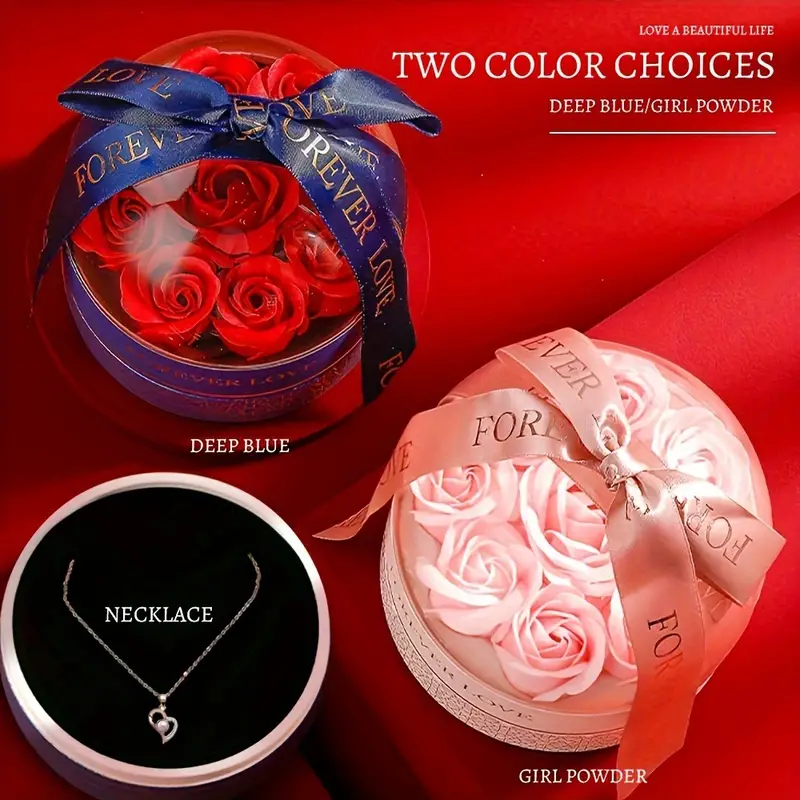 جعبه کادویی طرح گل رز