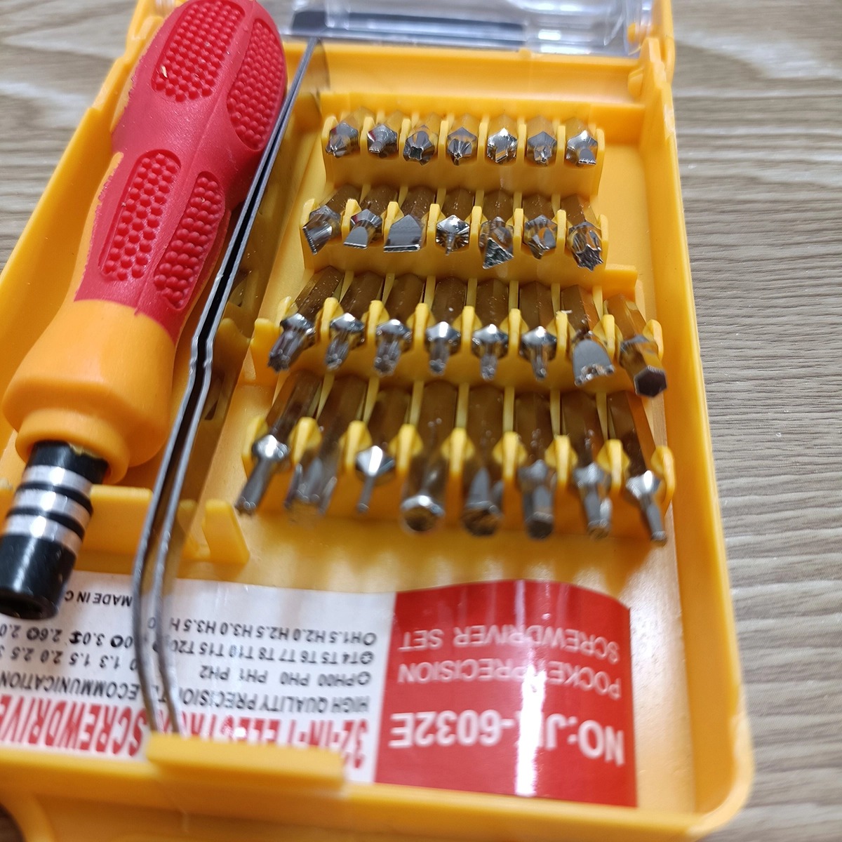 مجموعه 32 عددی پیچ گوشتی الکترونیکی