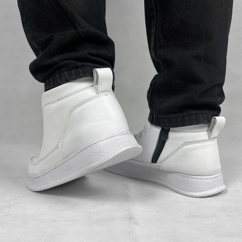 نیم بوت راحتی مردانه سفید مدل Ravin