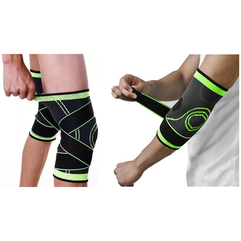 پکیج زانوبند  آرنج بند طبی مدل K-sport