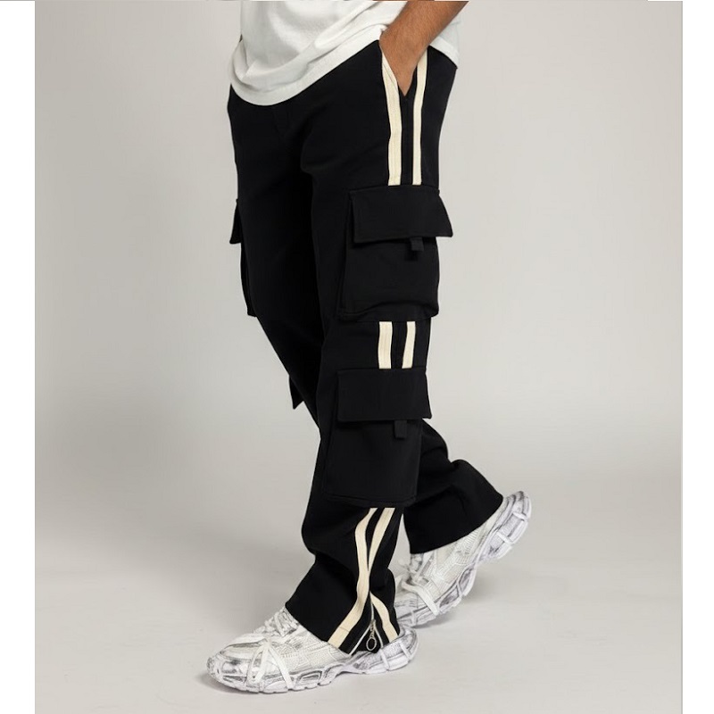 شلوار مردانه شش جیب دونوار مدل Sardar-مشکی