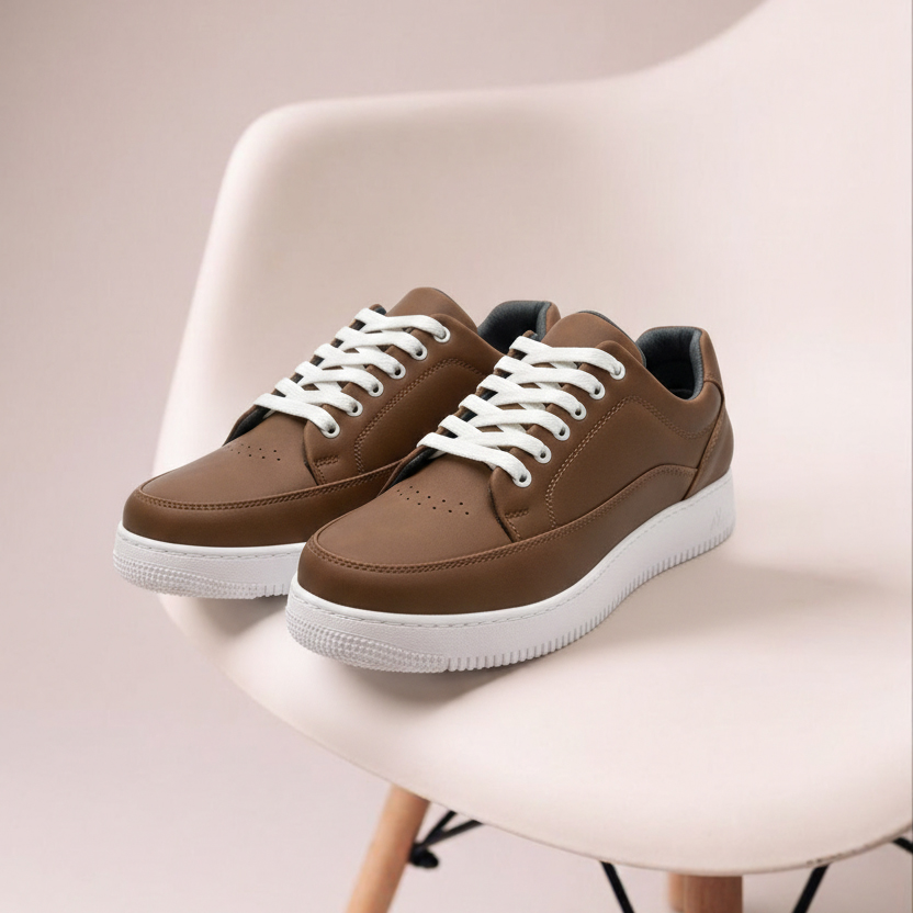 کفش روزمره مردانه مدل ونیزمن-قهوه ای