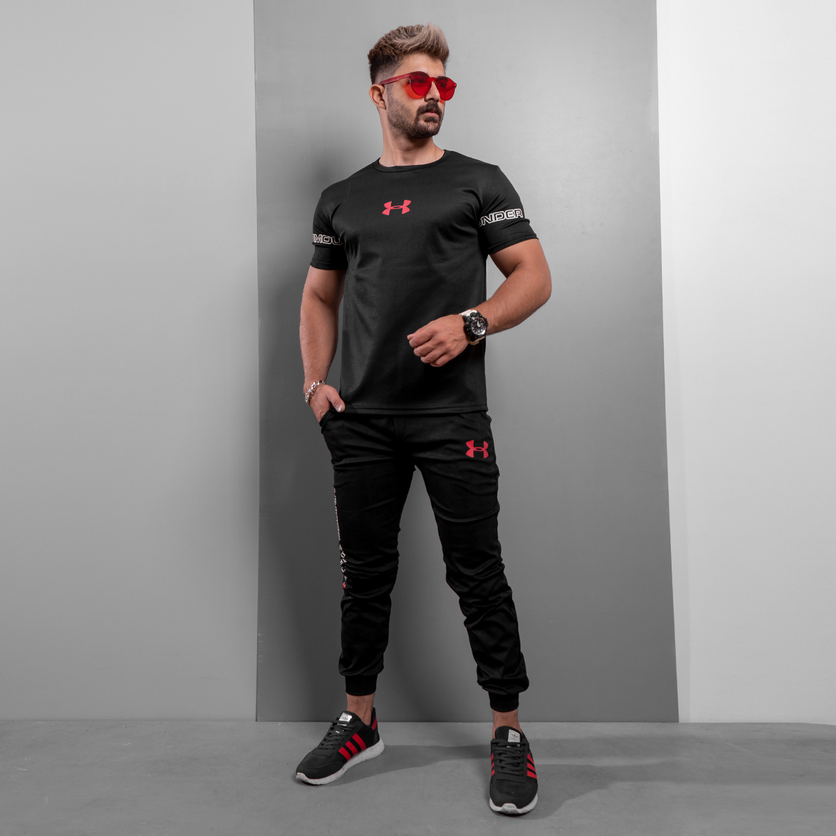 ست تیشرت شلوار Under Armour مردانه مدل Ranisi