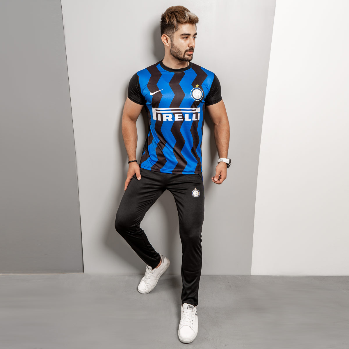 ست تیشرت شلوار اینترمیلان مردانه مدل Italy
