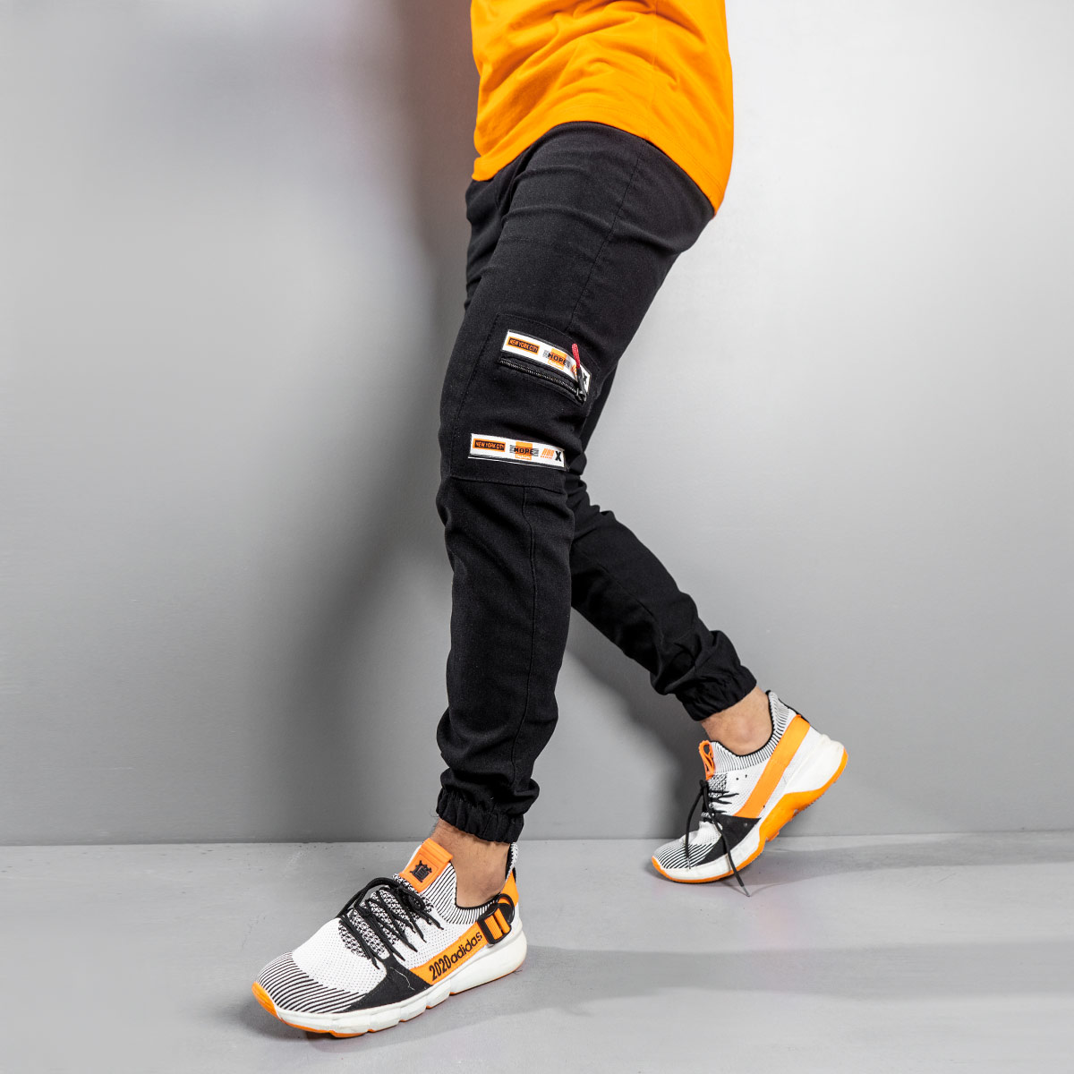 شلوار اسلش مردانه مشکی مدل Labro(T)