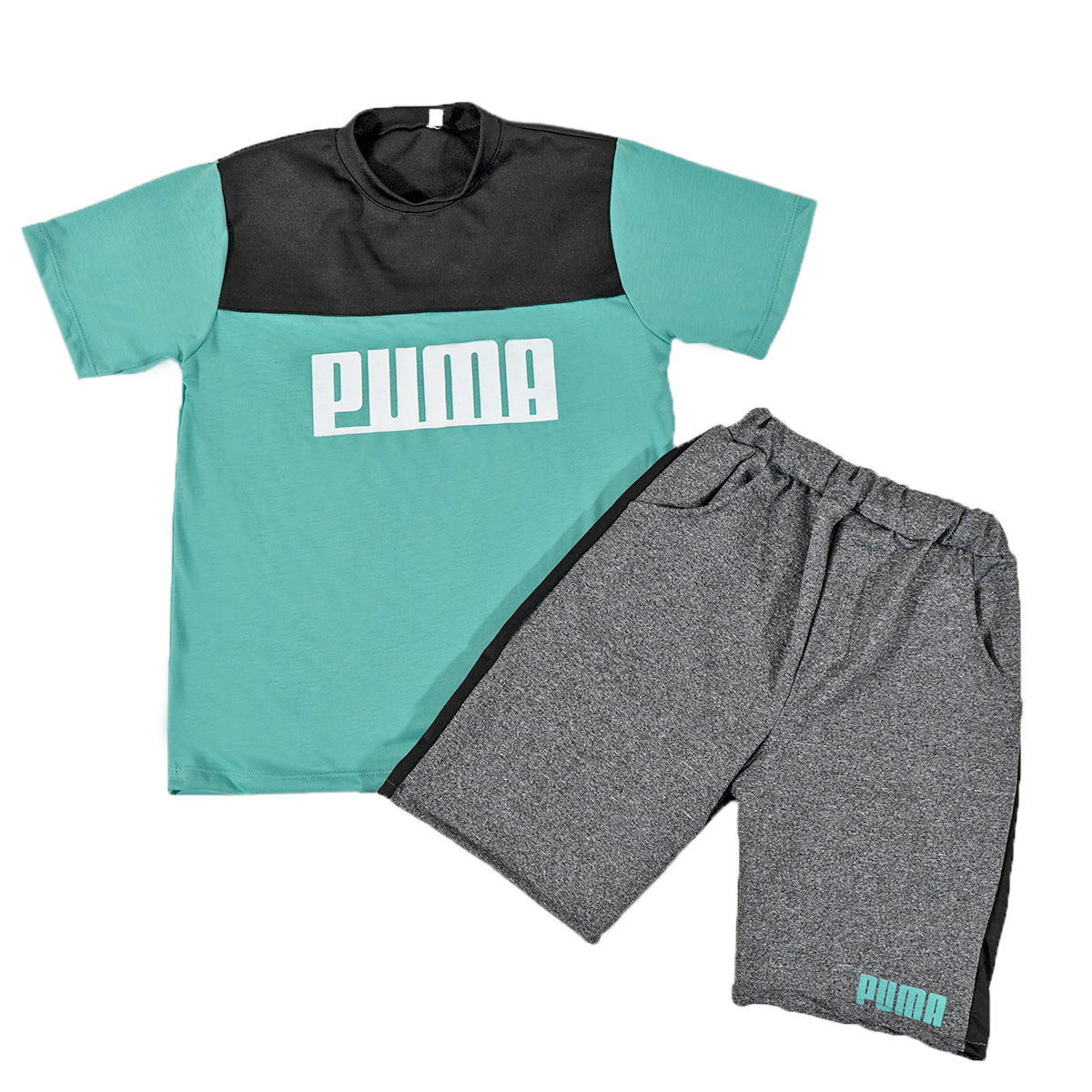 ست تیشرت شلوارک بچه گانه Pumaمدل Z164