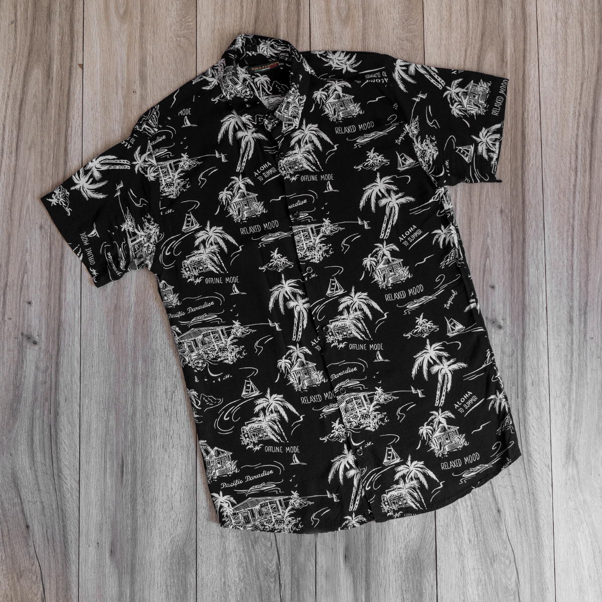 پیراهن هاوایی(T) مردانه مدل PALMA