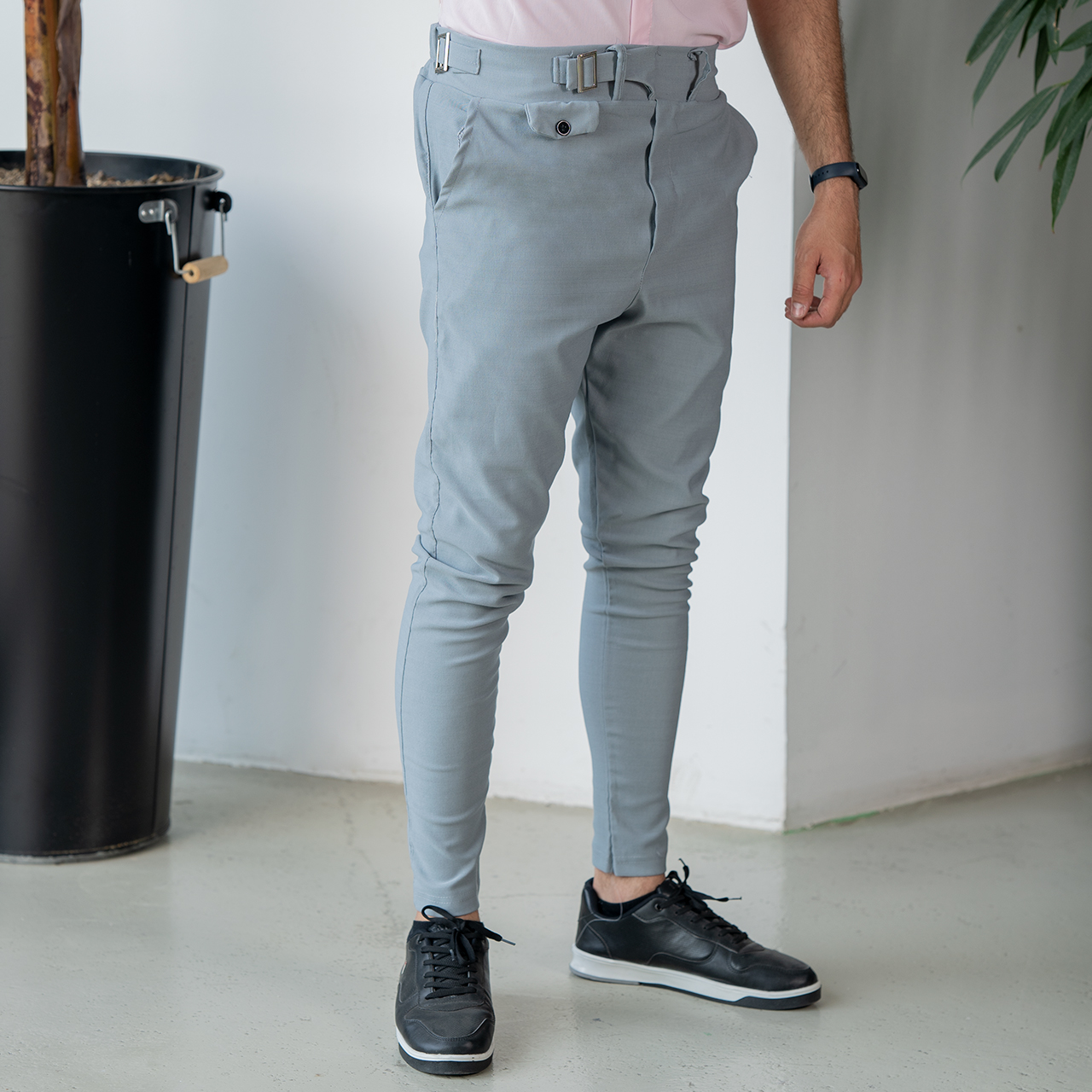 شلوار اسلش طوسی مردانه مدل Toren