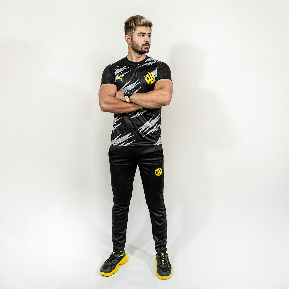 ست تیشرت شلوار مردانه دورتموندمدل K24