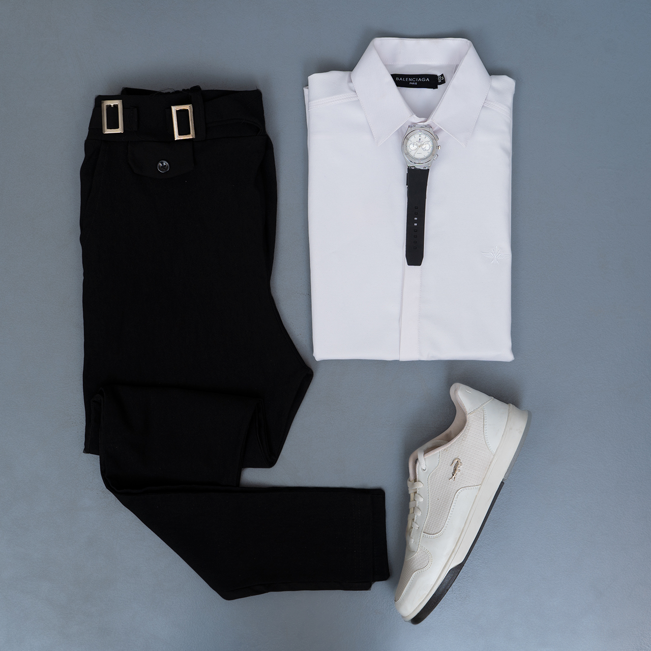 شلواراسلش مردانه مشکی مدل Roka